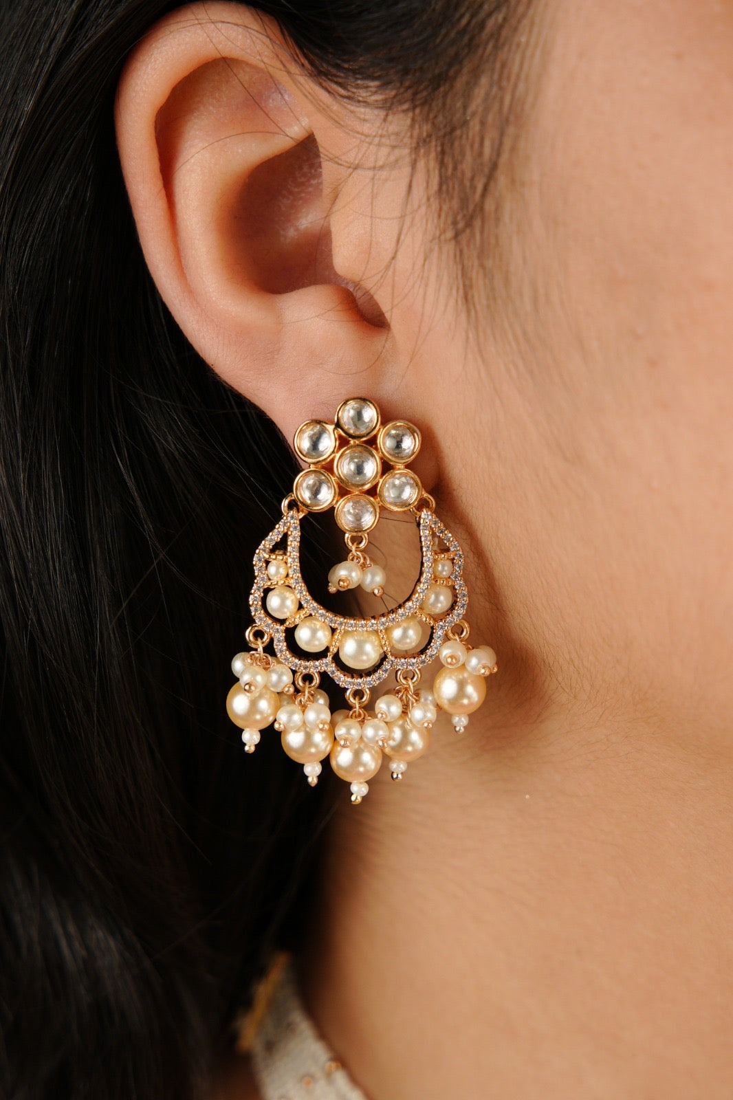 Royal Pearl & Kundan Choker