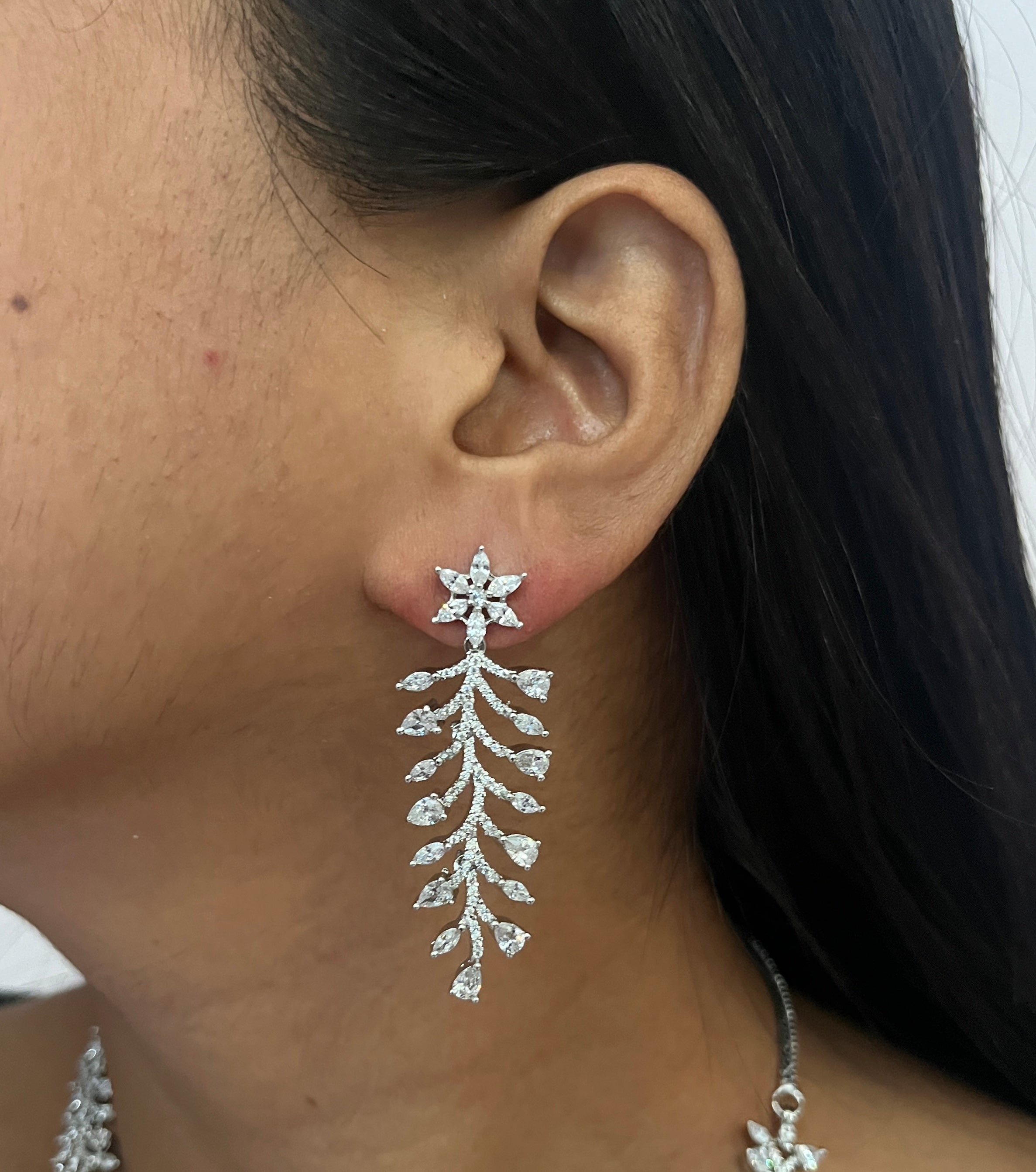 Zavya Designer American Diamond Necklace