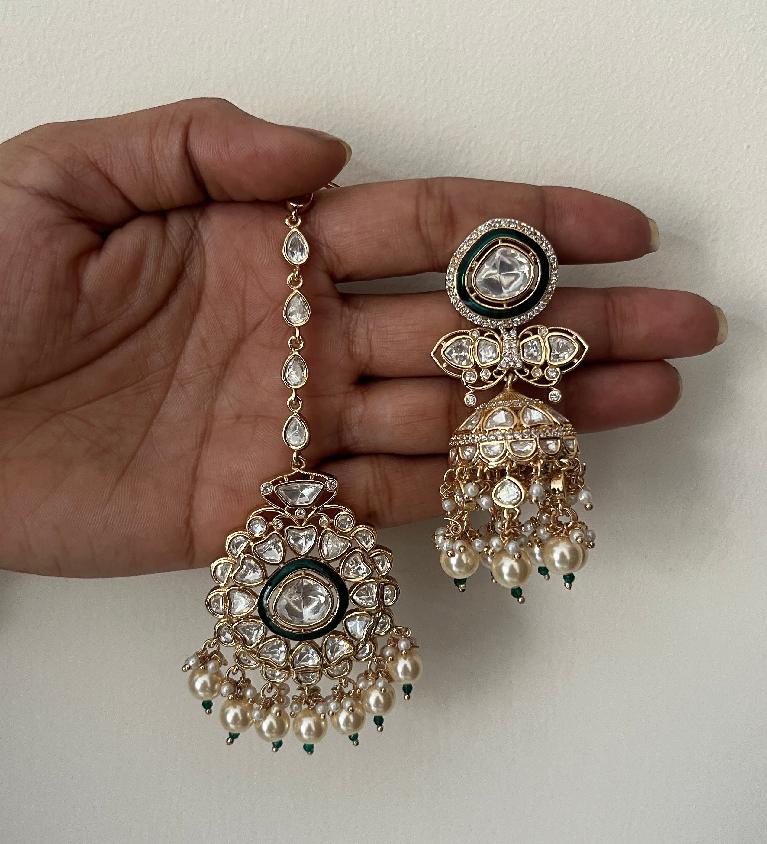Alya Kundan Semi Bridal Set