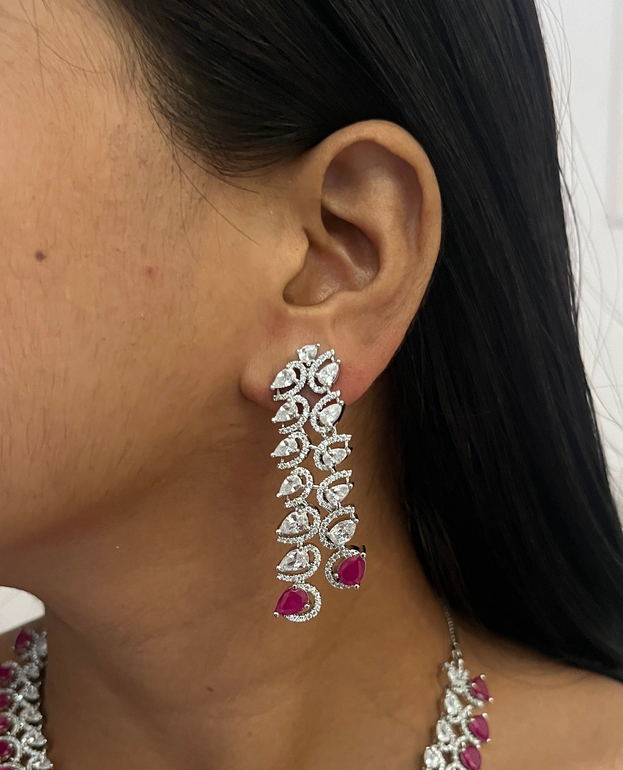 Mehak Classy American Diamond Necklace