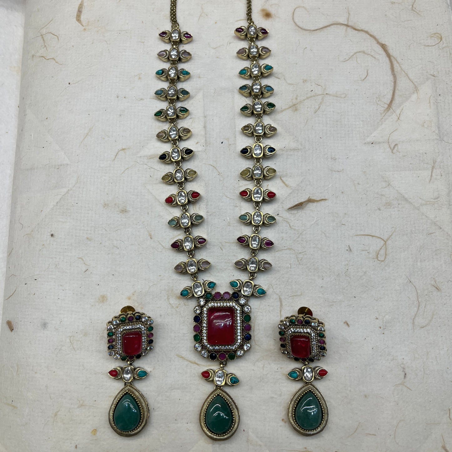 Rajsi Pendant Statement Necklace