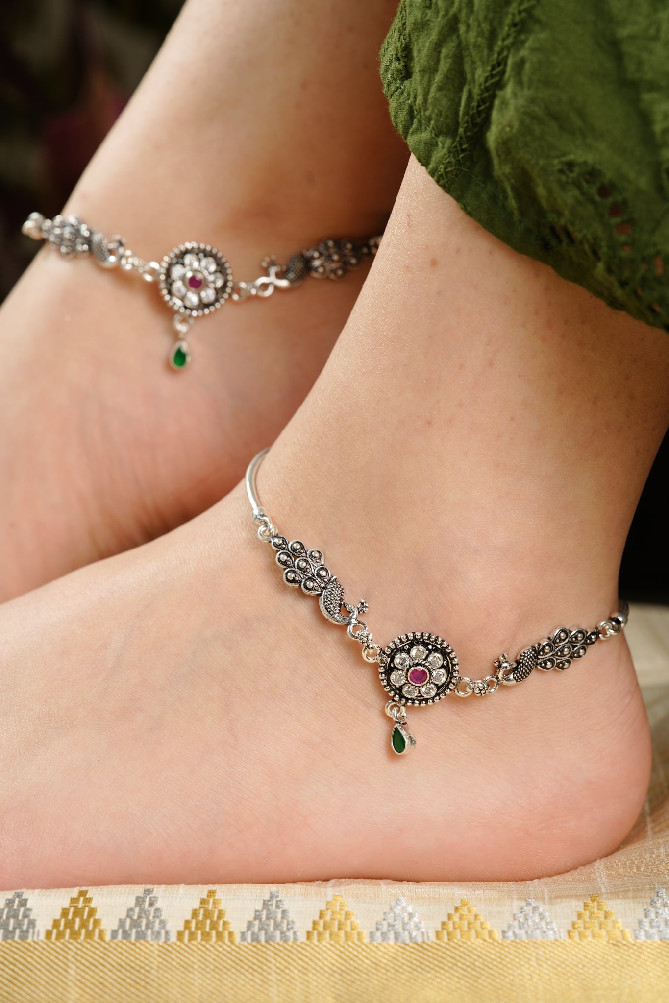 Mayurika Pushp Anklet