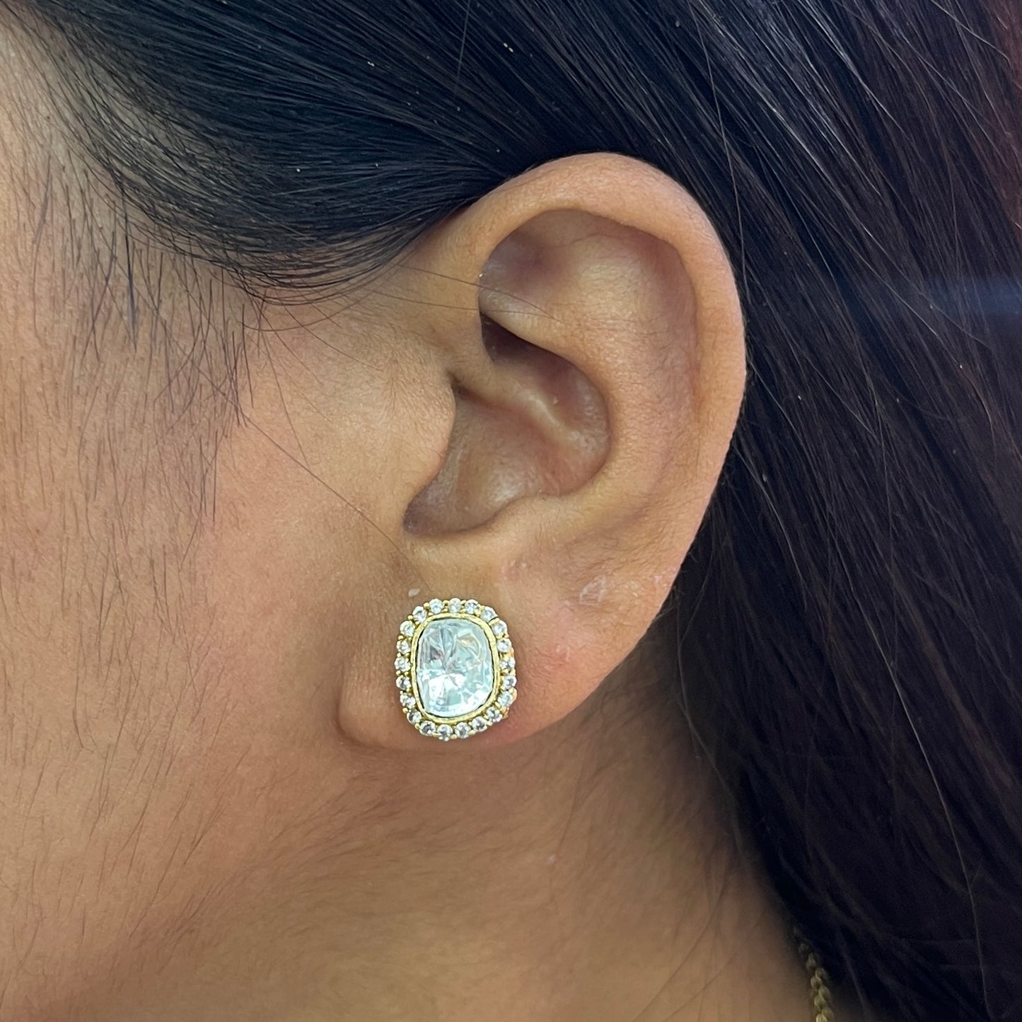 Aurelia Minimal Moissanite Choker Set