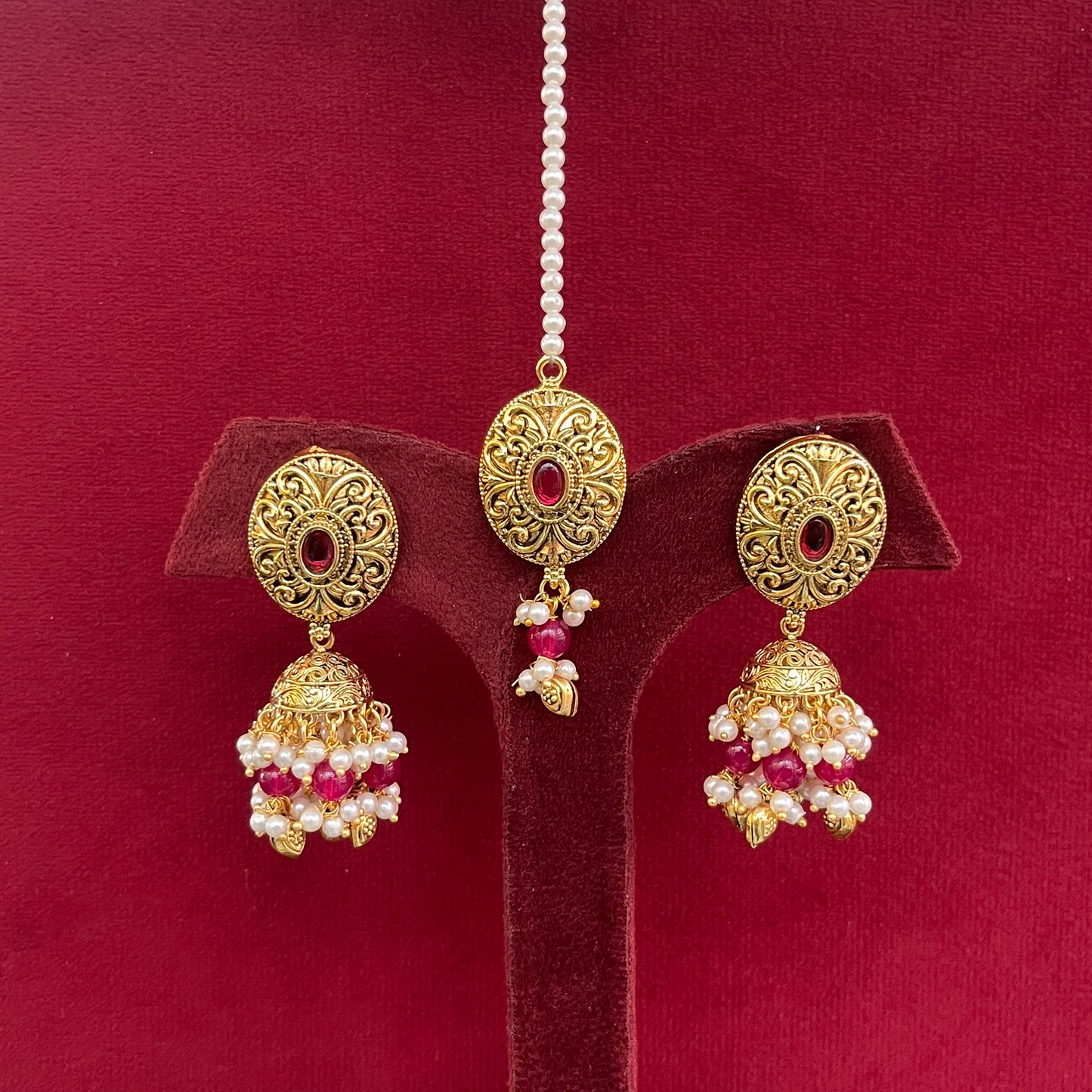 Minimal Oval Tukdi Choker Set