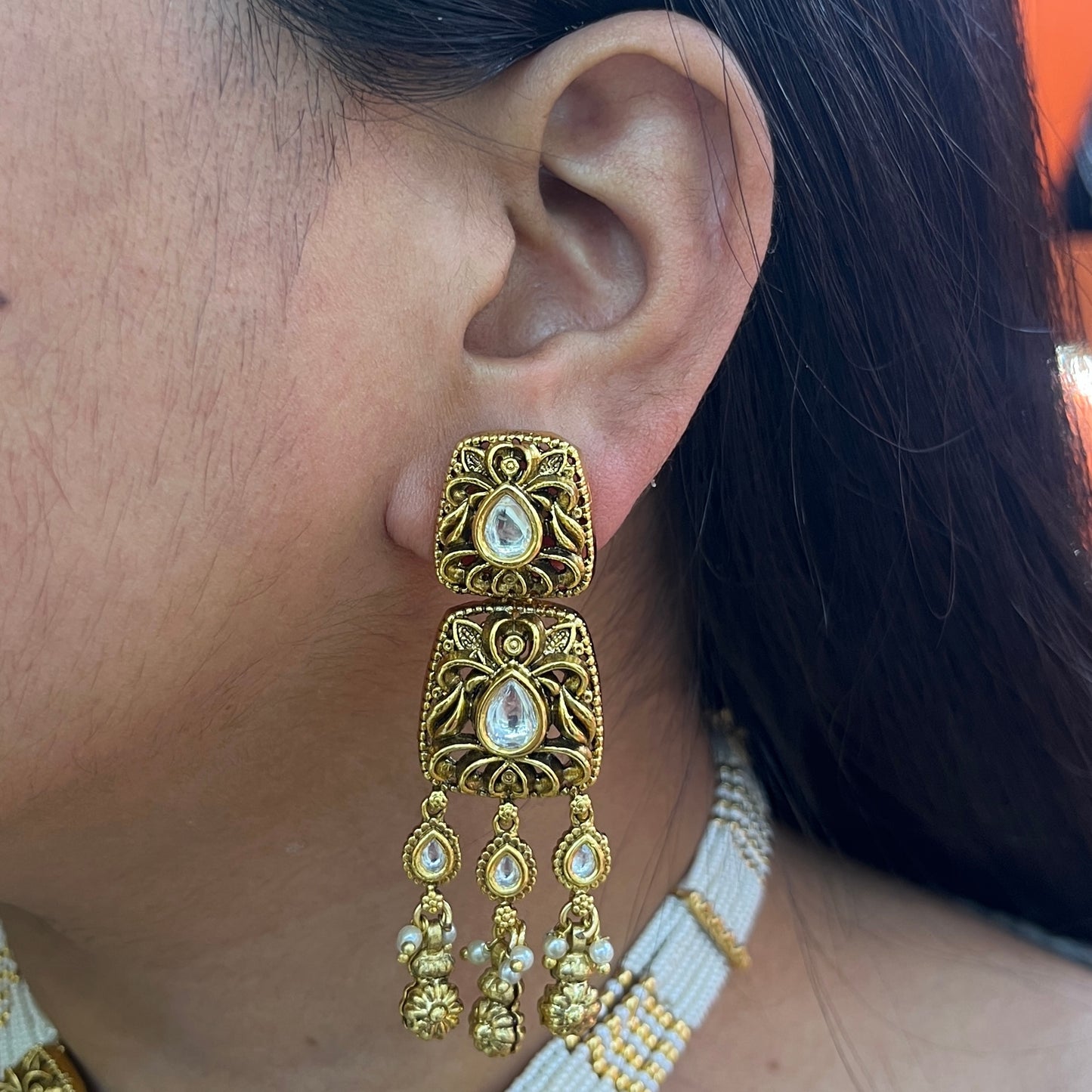 Tukdiya Antique Gold Choker