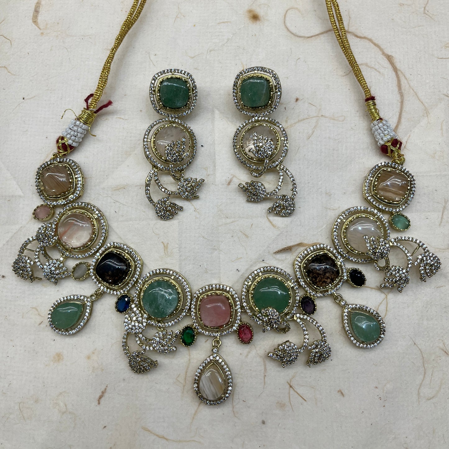 Navrang Noor Double-Line Necklace