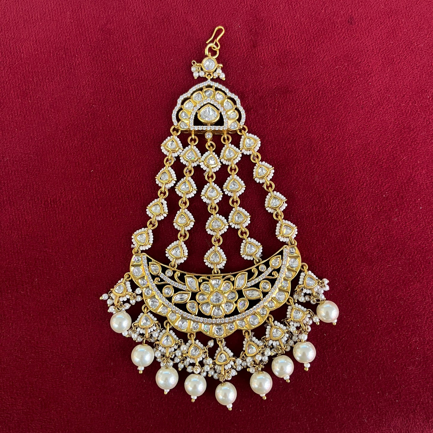 Zeenat Moissanite Polki Passa