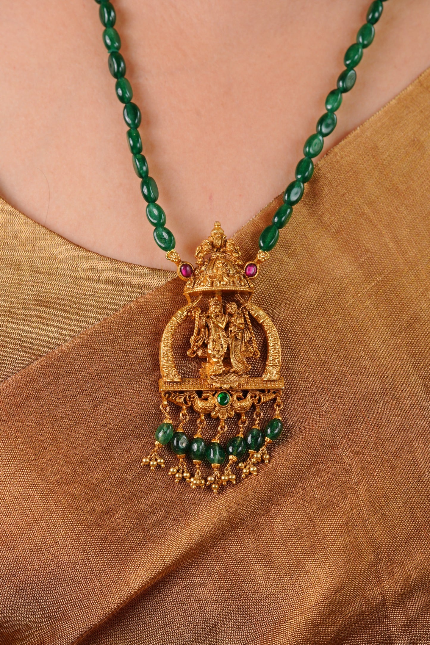 Sri Radha Krishna Prema Vaibhavam – 3D Pendant