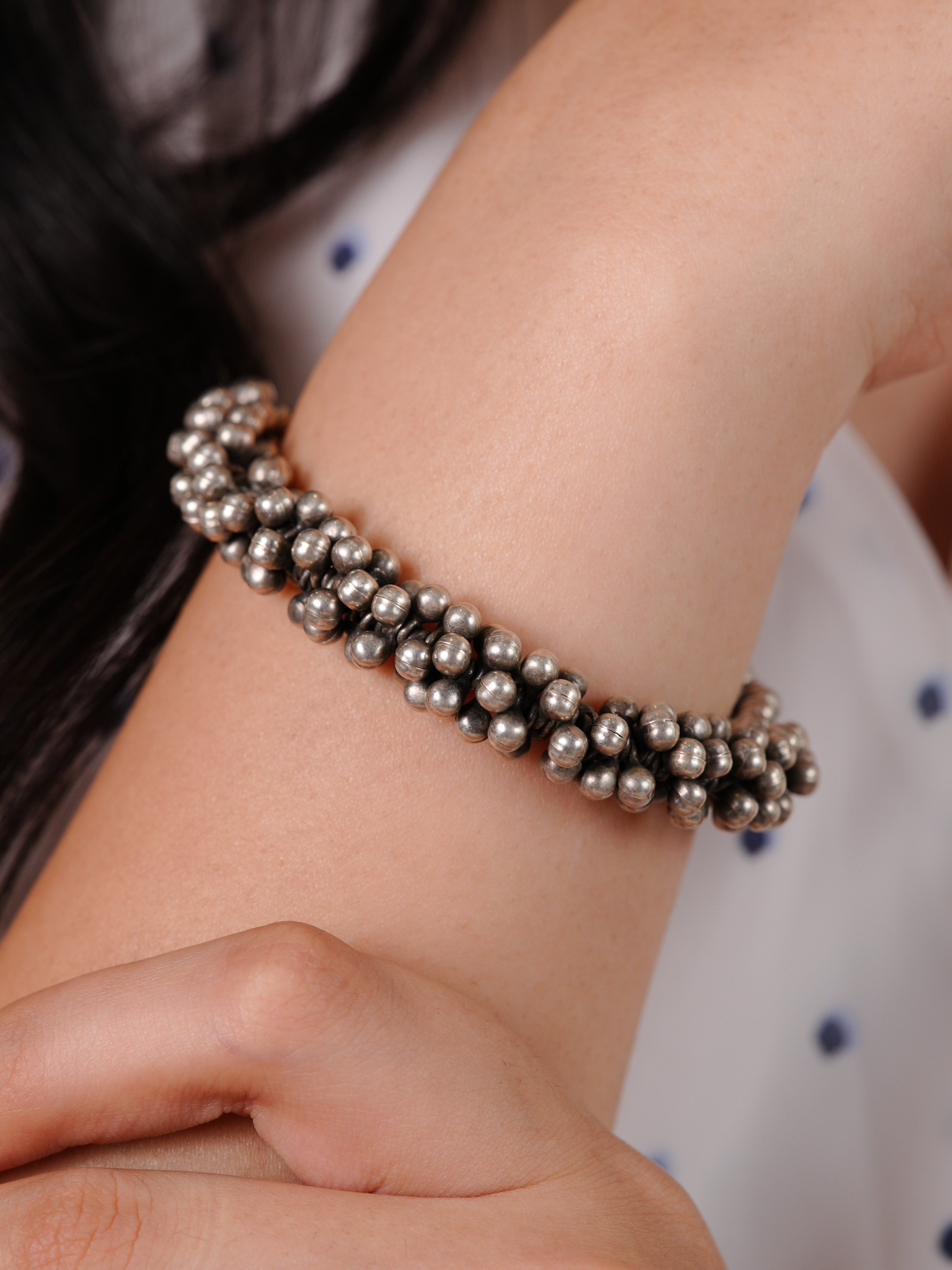 Silent Echo Antique Ghungroo Bracelet