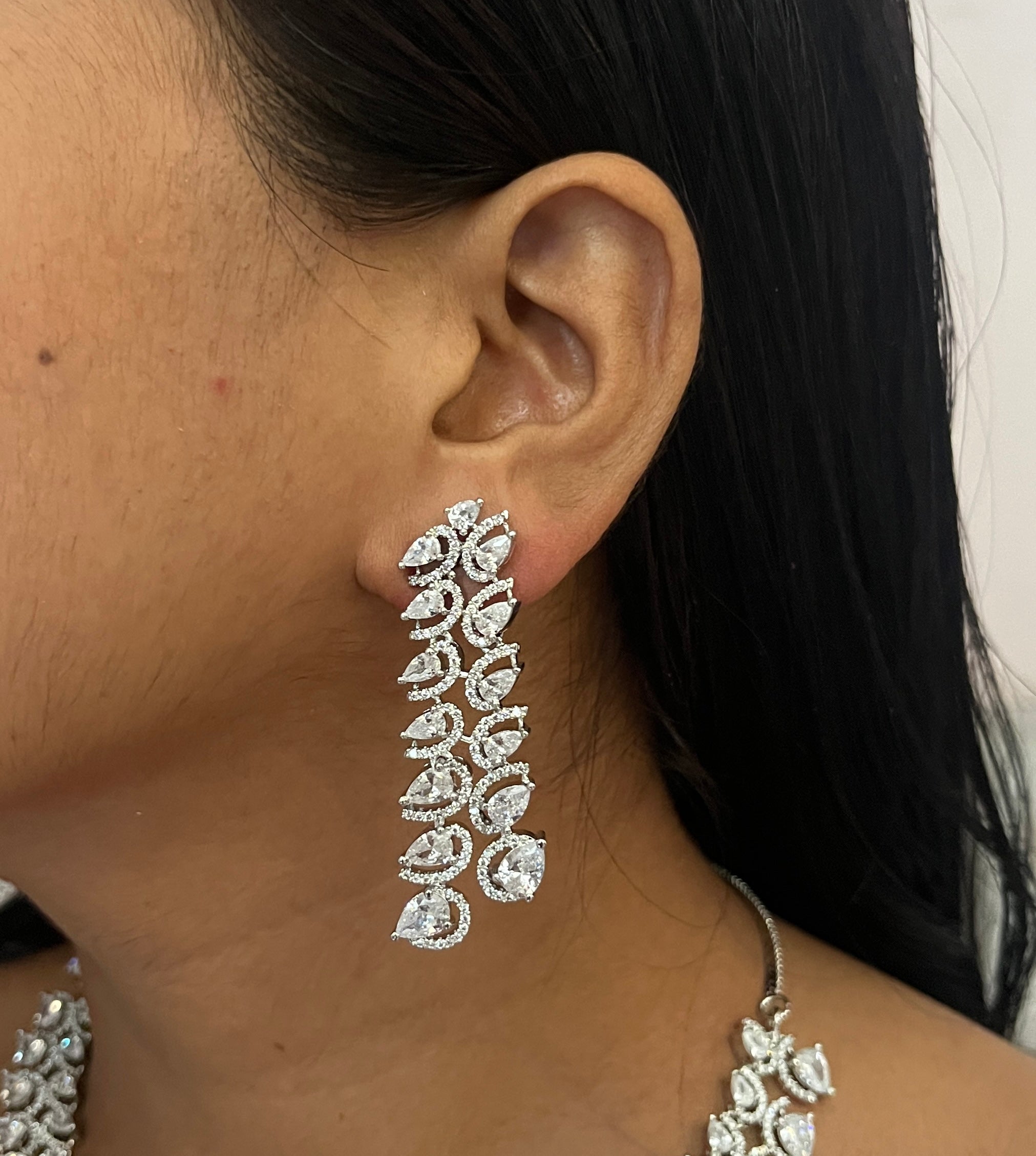 Mehak Classy American Diamond Necklace