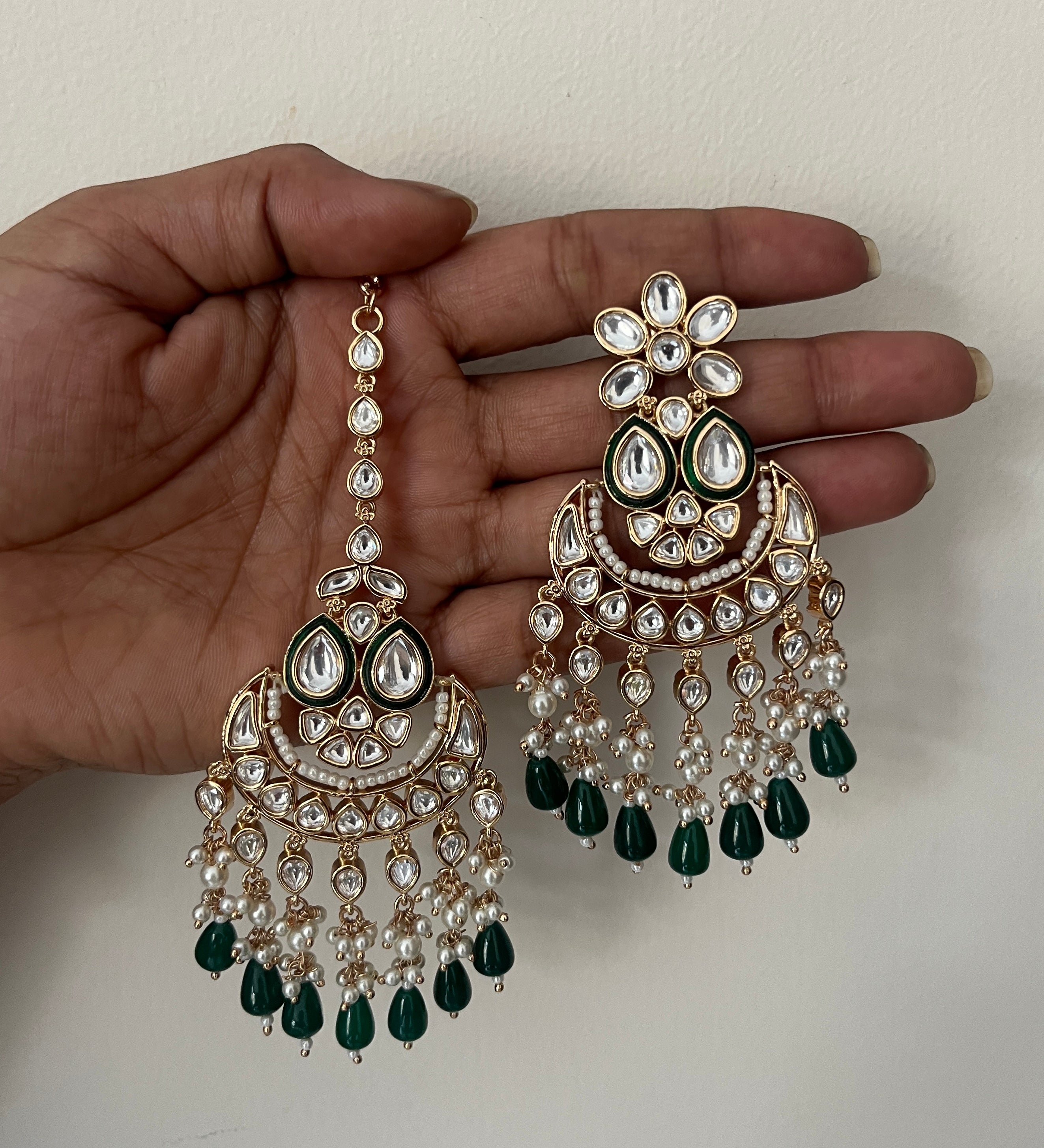 Rhea Kundan Semi Bridal Set
