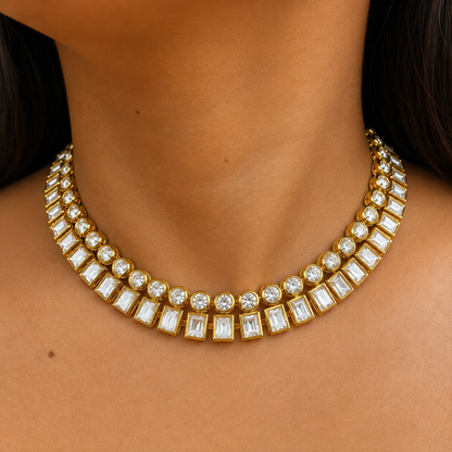 Noor-e-Dwitiya Kundan Necklace