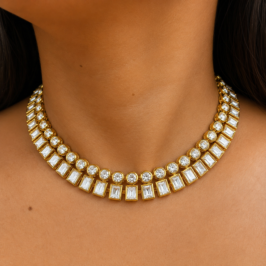 Noor-e-Dwitiya Kundan Necklace