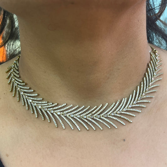 Victorian Zig-Zag Diamond Set