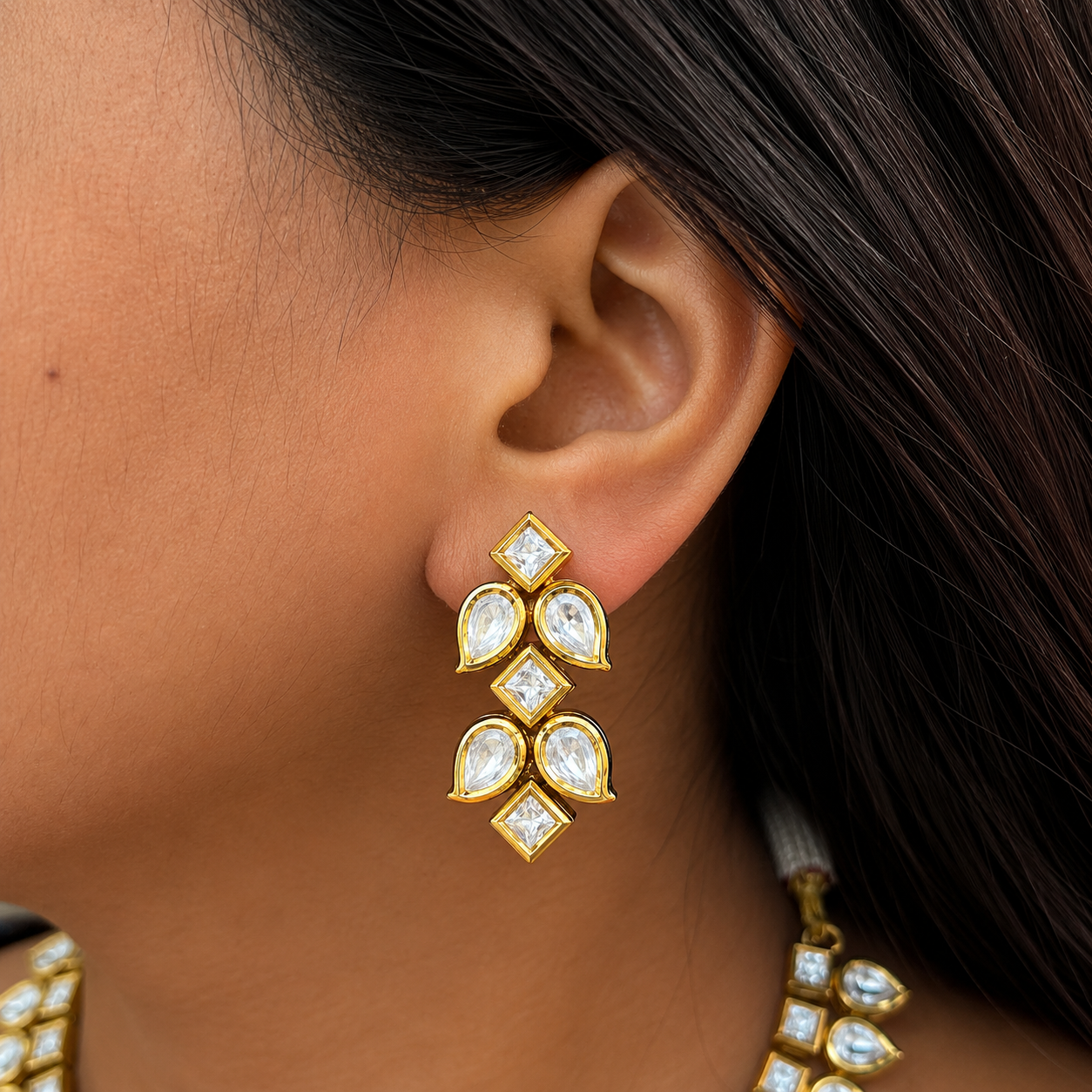 Noor-e-Raag Kundan Necklace