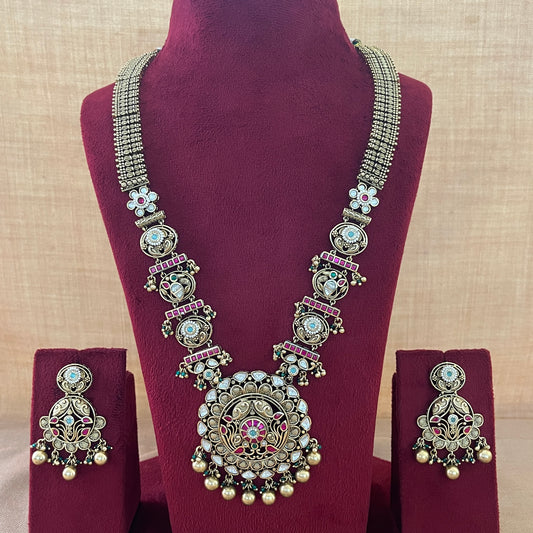 Mayura Heritage Rajwadi Long Set