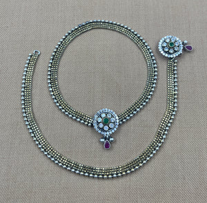 Noorani Golden & Antique Payal