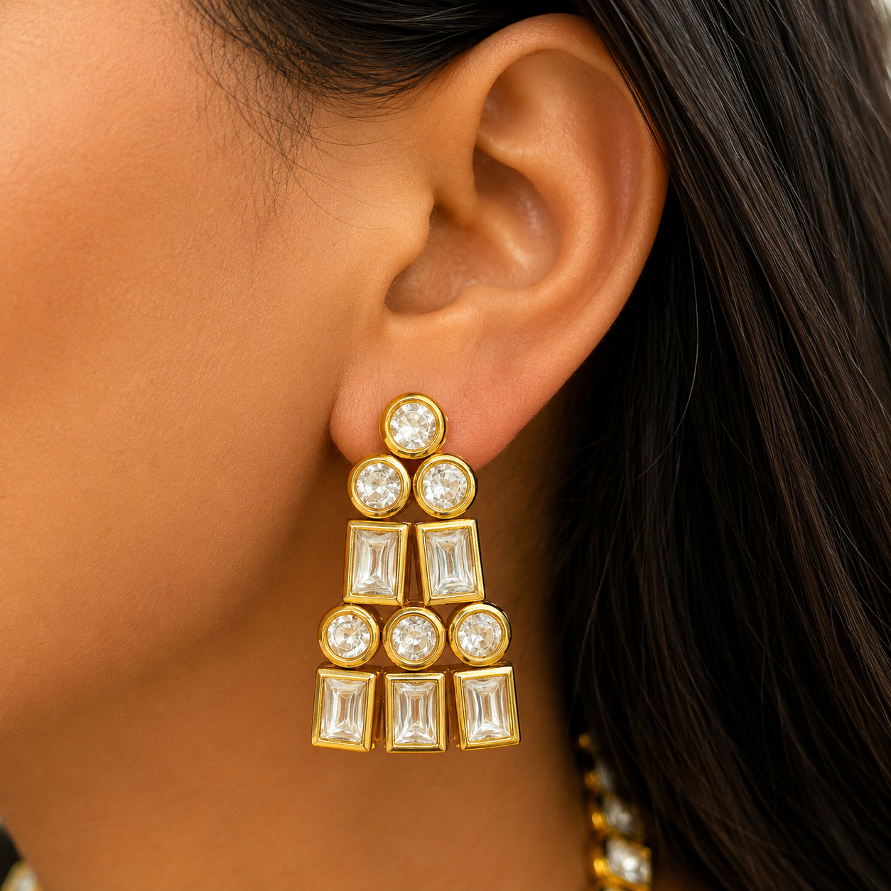 Noor-e-Dwitiya Kundan Necklace