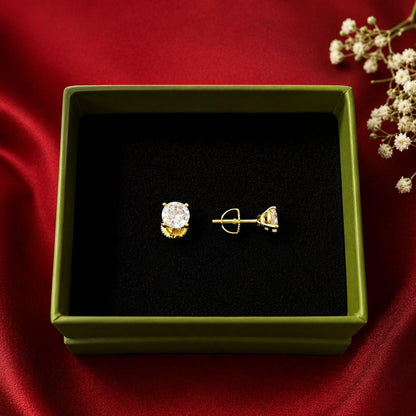 Solitaire Screw-Lock Studs