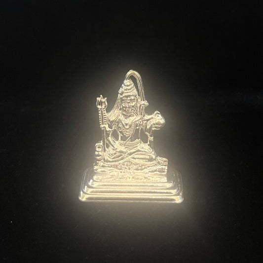 Miniature Silver Shiv Ji Murti!