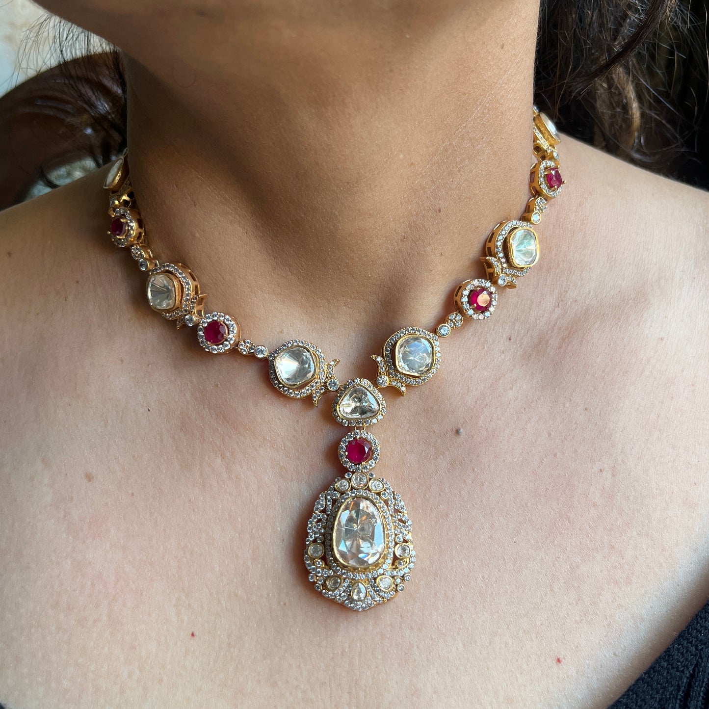 Ziya Fusion Moissanite Set
