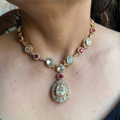 Ziya Fusion Moissanite Set