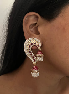 Dhriti Designer Kundan Earrings