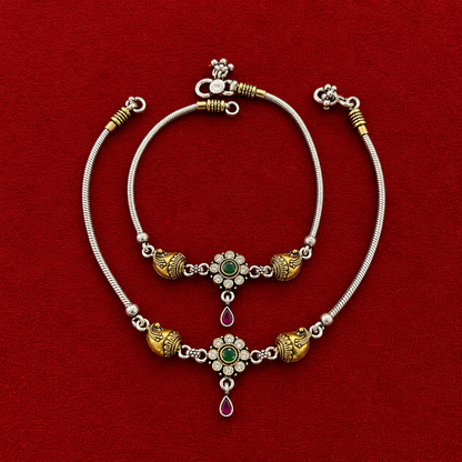 Shankhini Dual Tone Handmade Payal