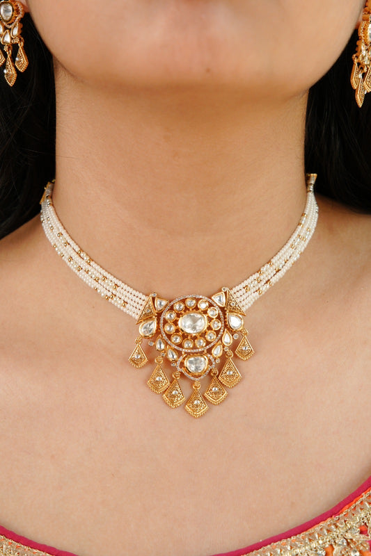 Blossom Kundan Choker