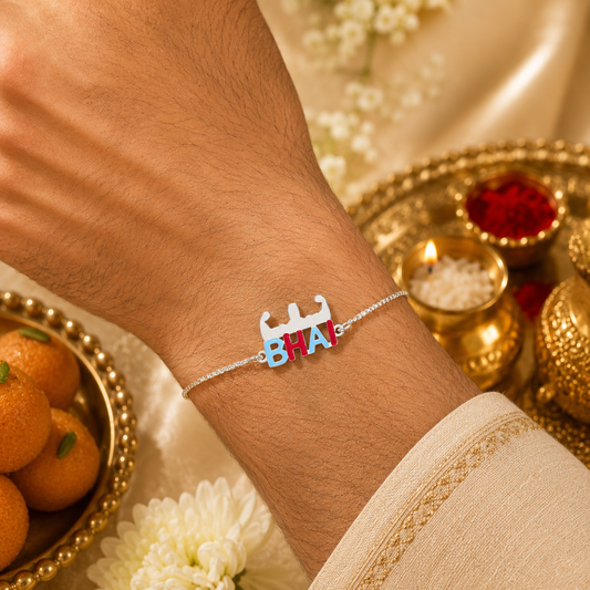Brother Bond Sterling Silver Rakhi