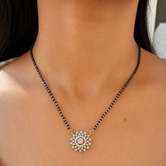 Sunburst Sparkle Mangalsutra