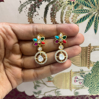 Gulrukh Polki Drops