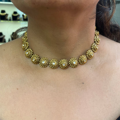 Pushpika Antique Kundan Charm
