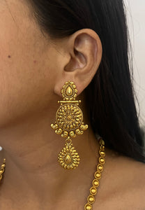 Mor Antique Gold Rani Haar