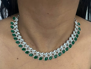 Mehak Classy American Diamond Necklace