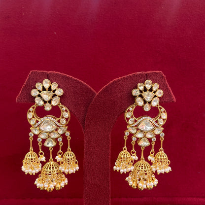 Noor Jhumki Polki Earrings