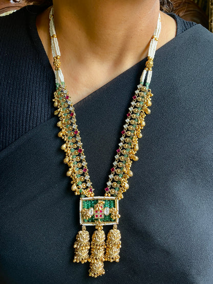 Ziya Royal Kundan Long Necklace