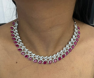 Mehak Classy American Diamond Necklace
