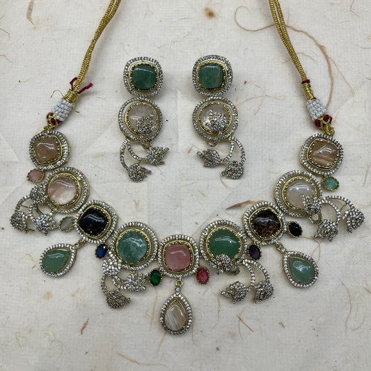 Navrang Noor Double-Line Necklace