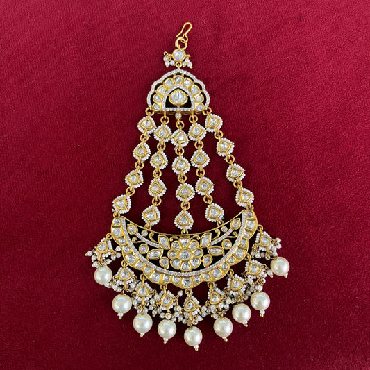 Zeenat Moissanite Polki Passa