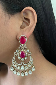 Regal Polki Hangings in Victorian Finish