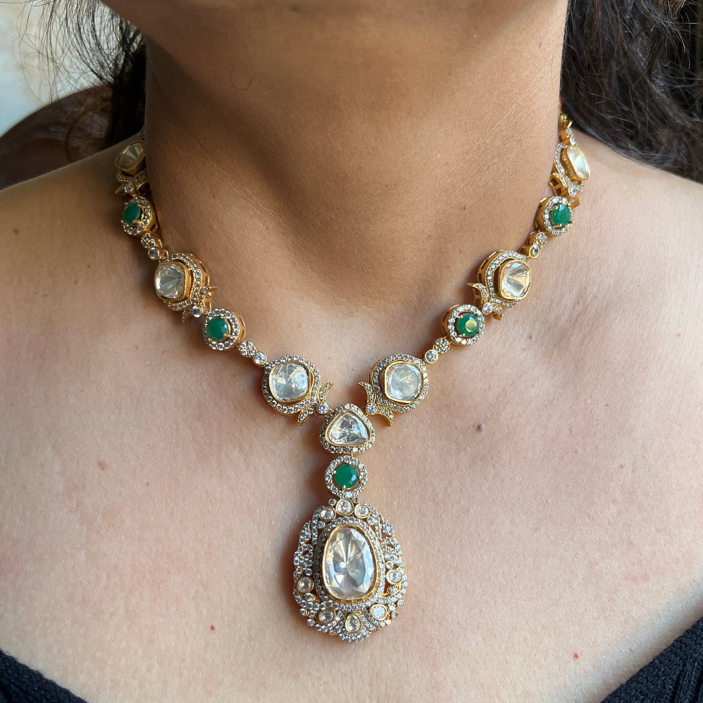 Ziya Fusion Moissanite Set