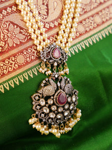 Sugandha Pakshi Polki Haar
