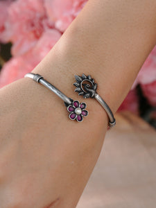 Peacock Bloom Antique Bracelet