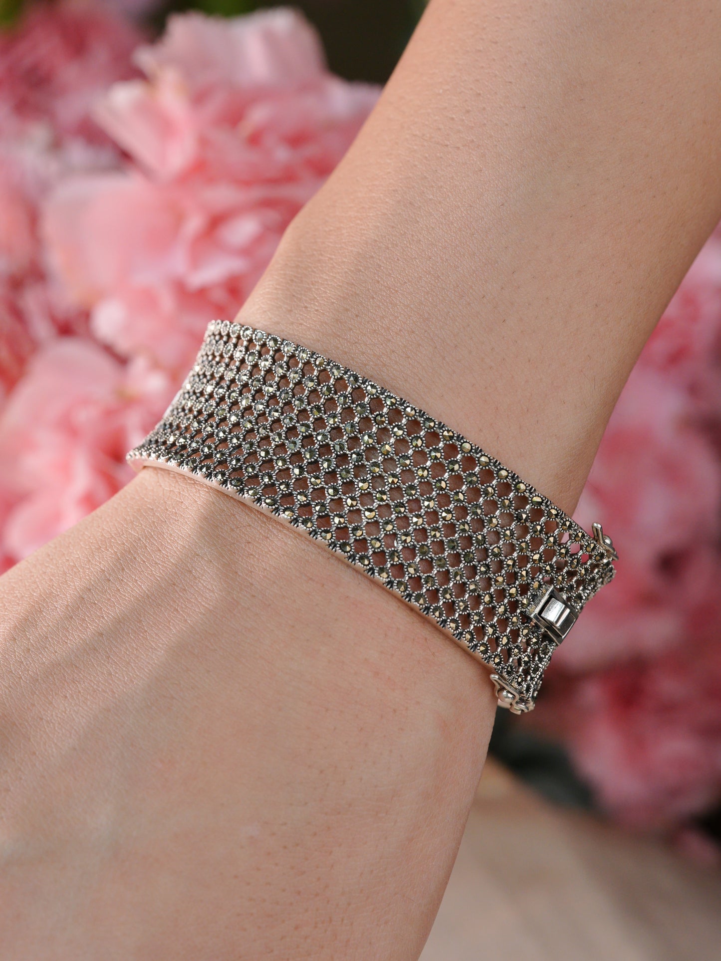 Majestic Marcasite Cuff