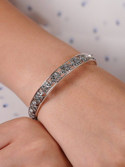 Elephant Grace Marcasite Bracelet