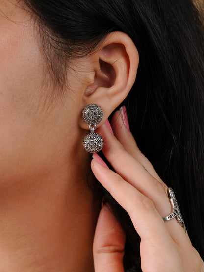 Eternal Gleam Marcasite Necklace