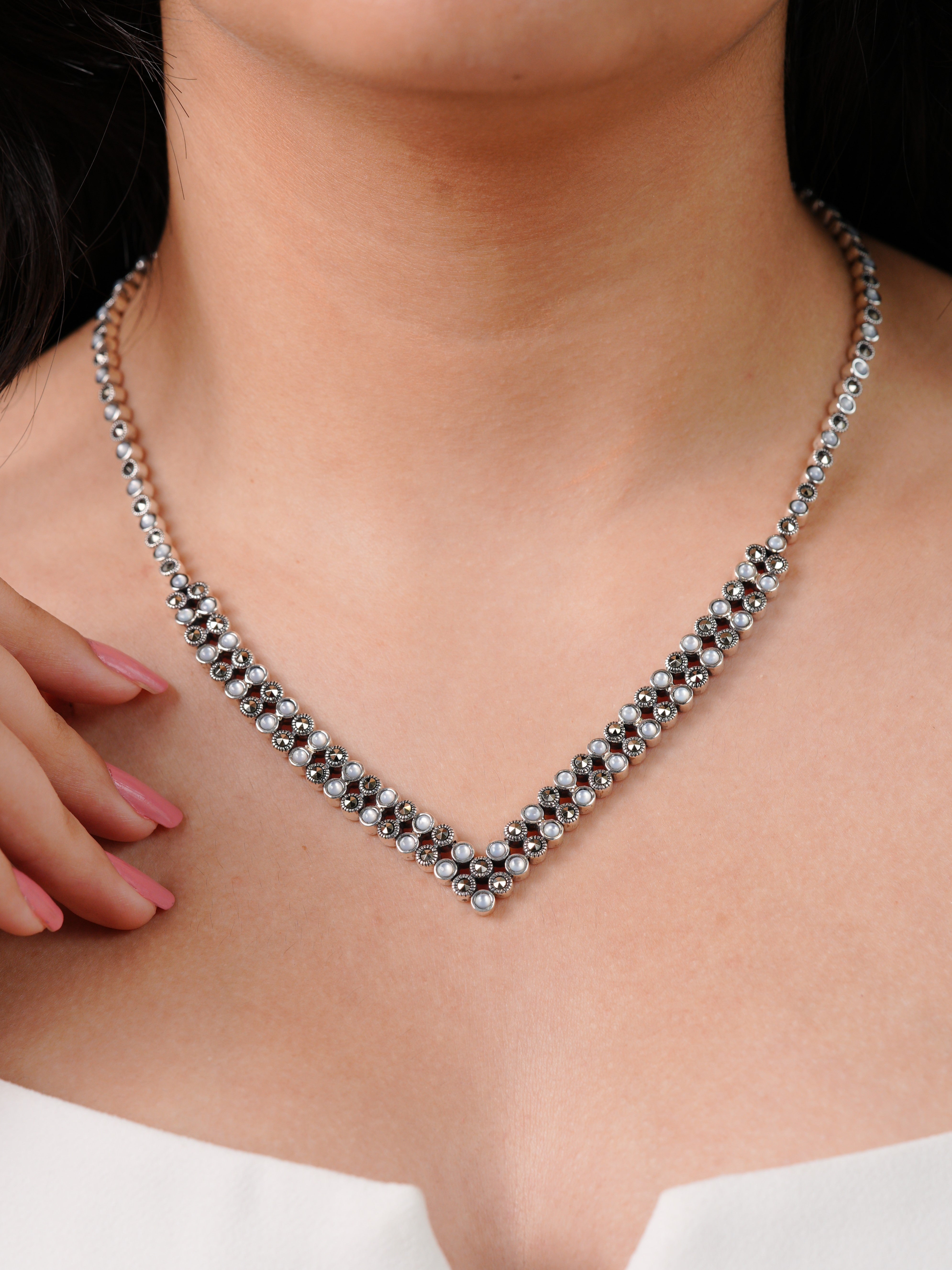 Lustrous Harmony Necklace