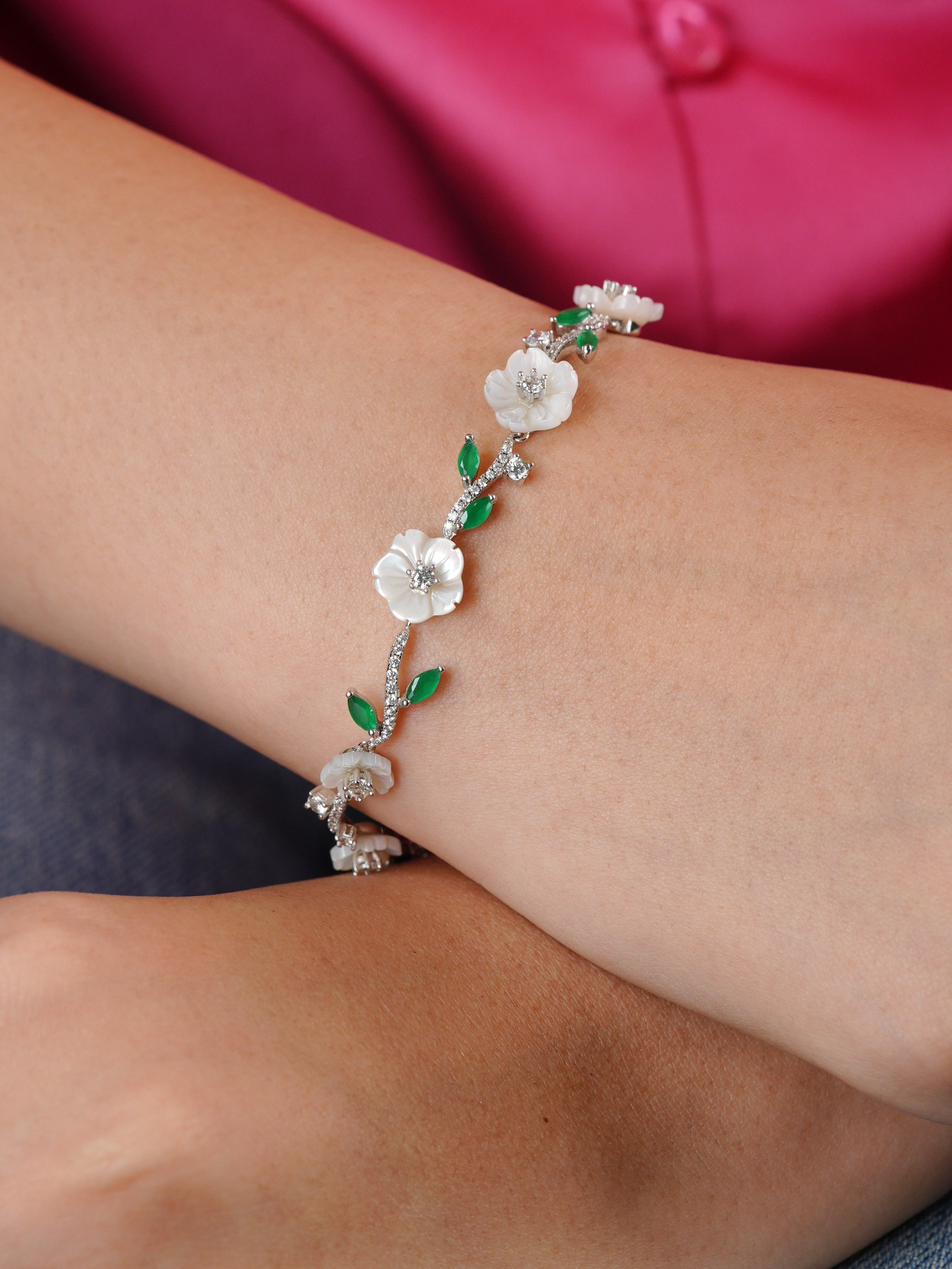 Pearl Blossom Bracelet