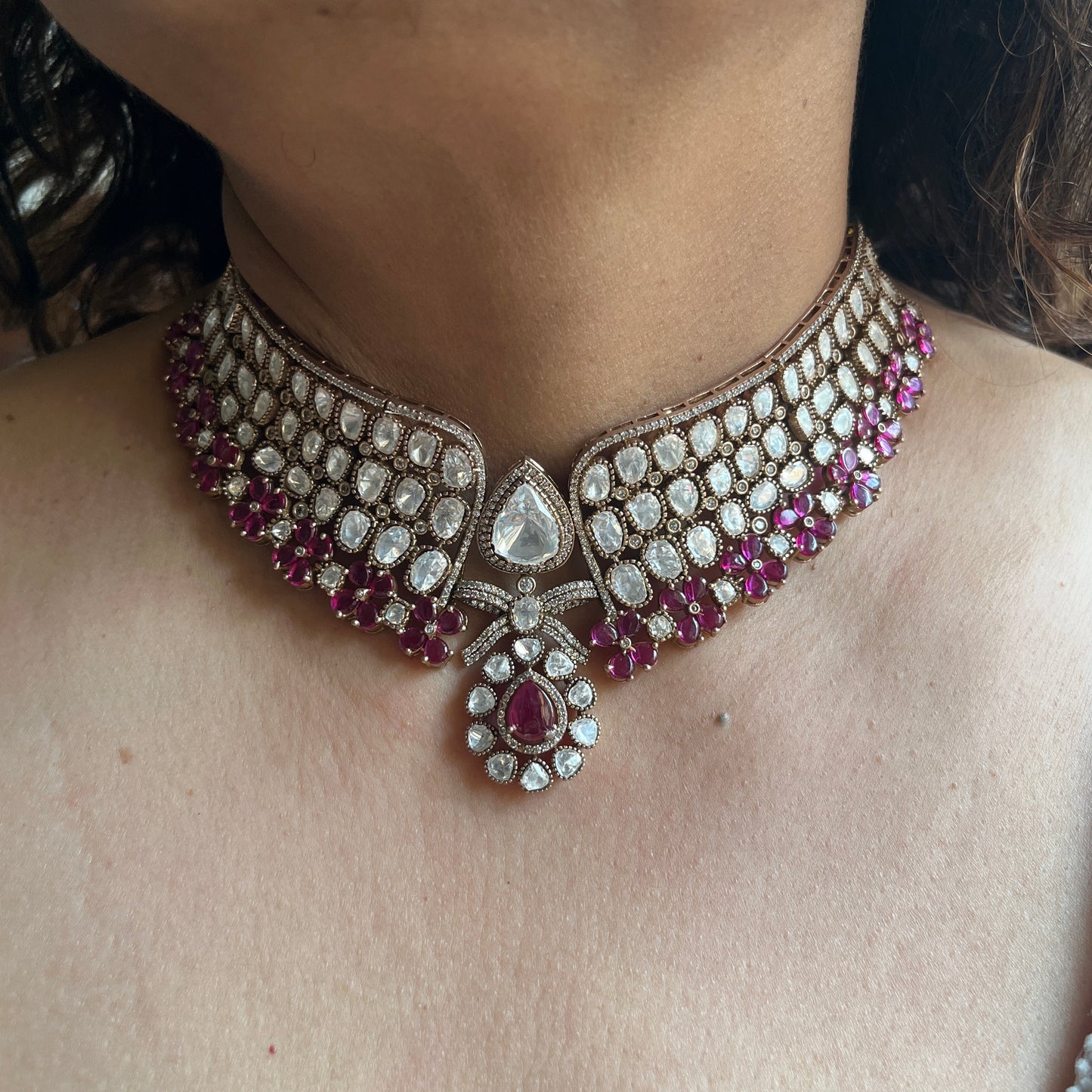 Bloom Luxe Moissanite Choker